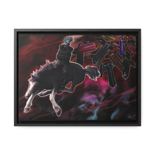 The Rider - Framed Premium Canvas Print - Image 2