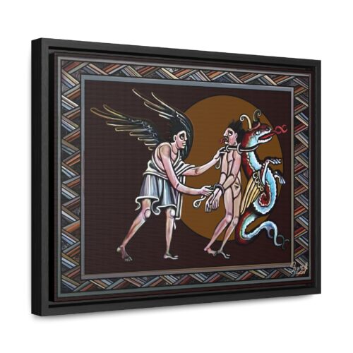 Deceiver of the Marked - Framed Premium Canvas Print