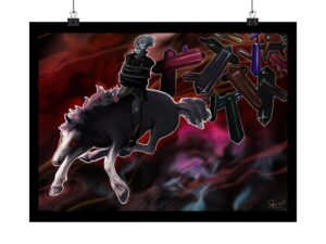 The Rider – Matte Horizontal Poster