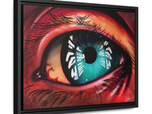 HogEye – Framed Premium Canvas Print