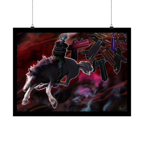 The Rider - Matte Horizontal Poster - Image 5