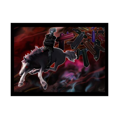 The Rider - Matte Horizontal Poster - Image 6