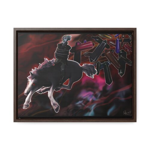 The Rider - Framed Premium Canvas Print - Image 5