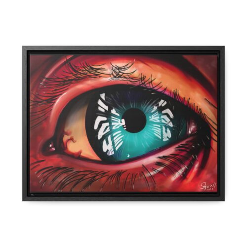 HogEye - Framed Premium Canvas Print - Image 2