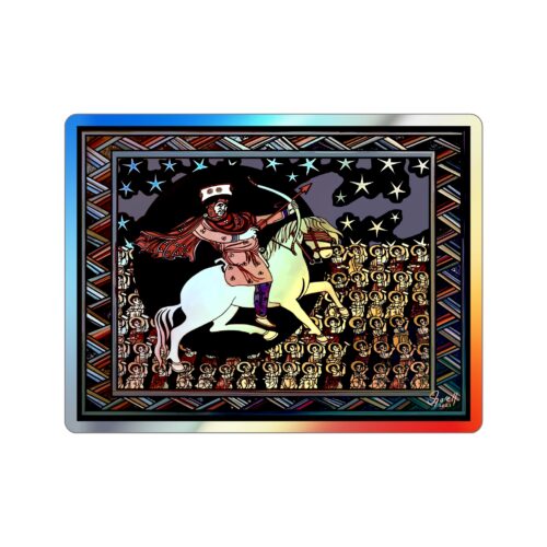 Harvest of the Self Righteous - Holographic Sticker - Image 2