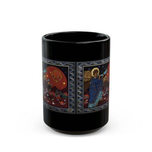 Trumpets of Wormwood - Black Mug (11oz, 15oz) - Image 8