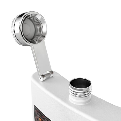 The Spectral Sword - Stainless Steel Flask, 6oz - Image 3