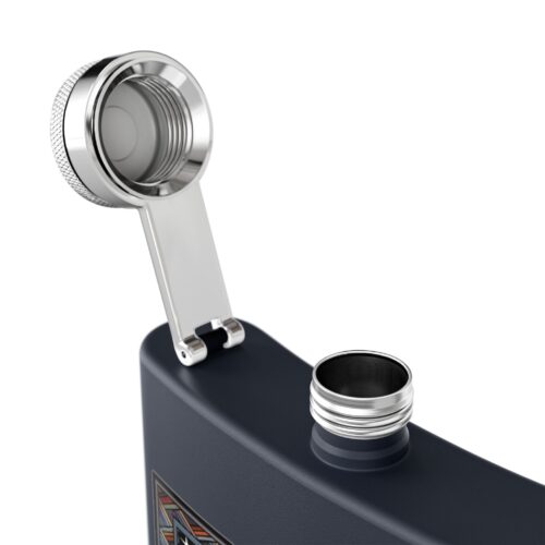 Harvest of the Self Righteous - Stainless Steel Flask, 6oz - Image 3