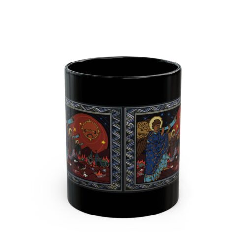 Trumpets of Wormwood - Black Mug (11oz, 15oz) - Image 2
