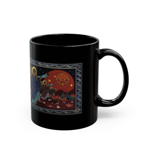 Trumpets of Wormwood - Black Mug (11oz, 15oz) - Image 3