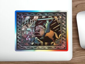 The Spectral Sword – Holographic Sticker