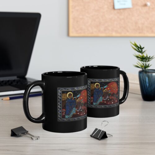 Trumpets of Wormwood - Black Mug (11oz, 15oz) - Image 6