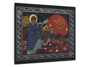 Trumpets of Wormwood – Metal Art Sign