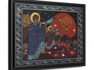 Trumpets of Wormwood – Framed Premium Canvas Print