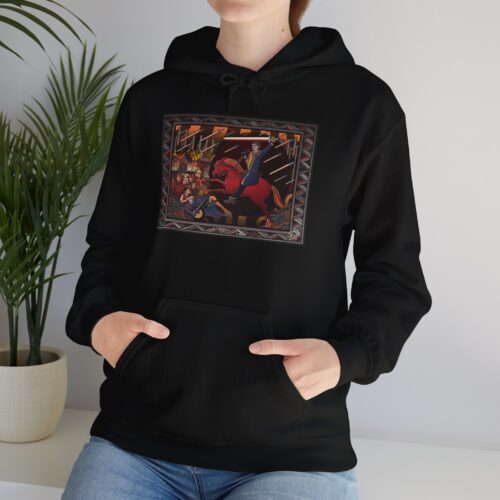 The Spectral Sword - Hooded Unisex Sweatshirt - Image 2