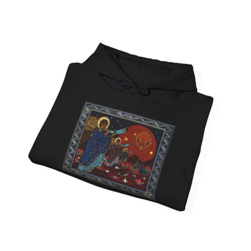 Trumpets of Wormwood - Hooded Unisex Sweatshirt - Image 5