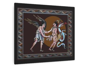 Deceiver of the Marked – Metal Art Sign