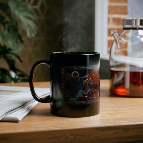 Trumpets of Wormwood - Black Mug (11oz, 15oz) - Image 7