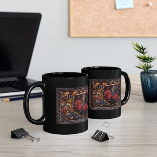 The Spectral Sword - Black Mug (11oz, 15oz) - Image 6