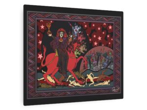 Blood of the Saints – Metal Art Sign