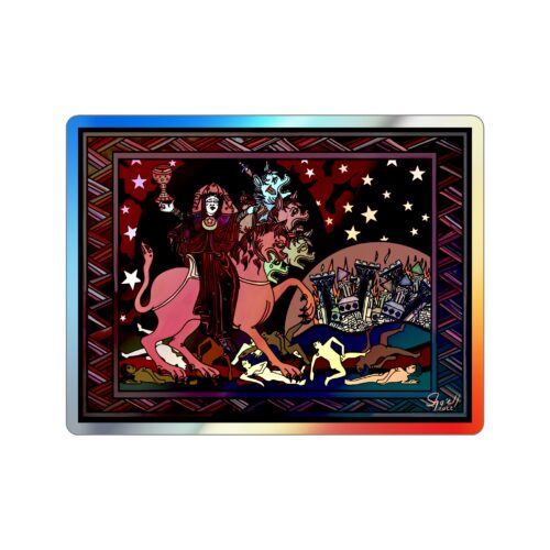 Blood of the Saints - Holographic Sticker - Image 2