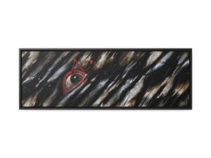 The Celestial Fleshform – Framed Canvas Print