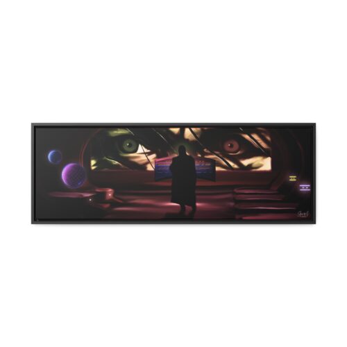 Aboard the Talisman  - Framed Canvas Print