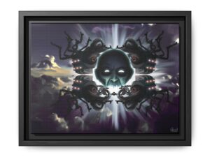 The Encroacher – Framed Canvas Print