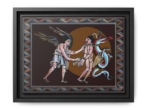 Deceiver of the Marked – Framed Premium Canvas Print