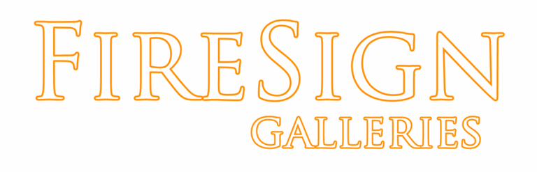 Firesign galleries logo white 02