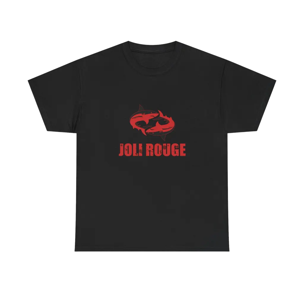 Joli rouge red shark t shirt