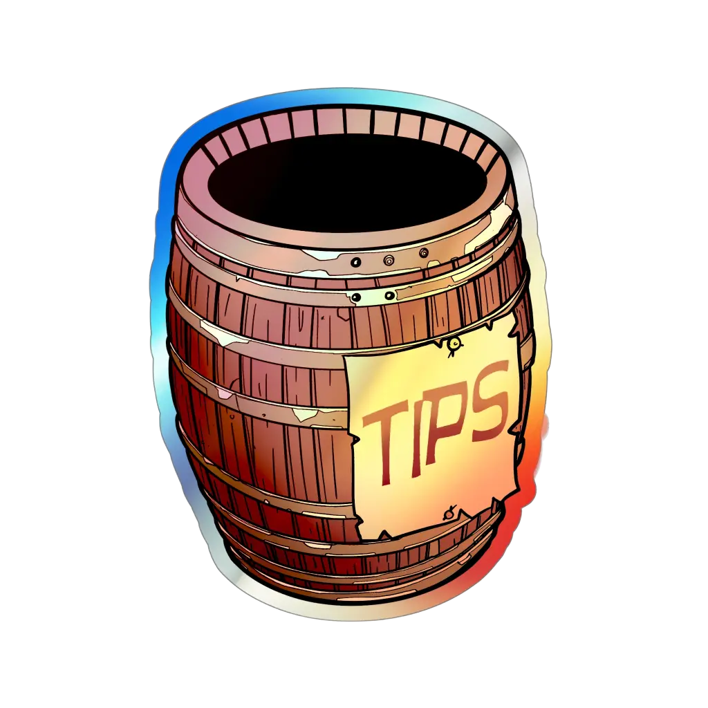 Joli rouge tip bucket