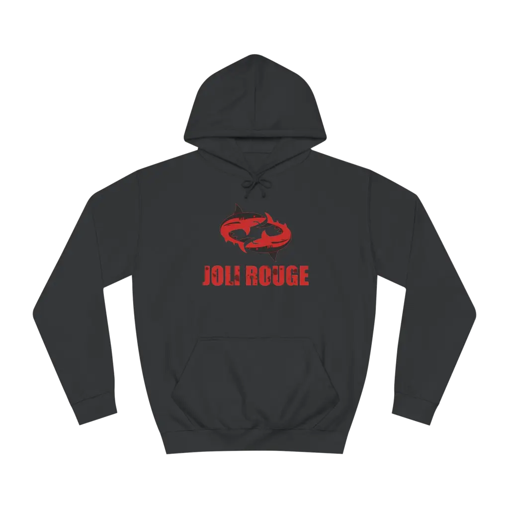 Jolie rouge red shark hoodie