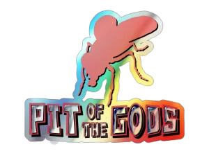 Pit of the gods sticker