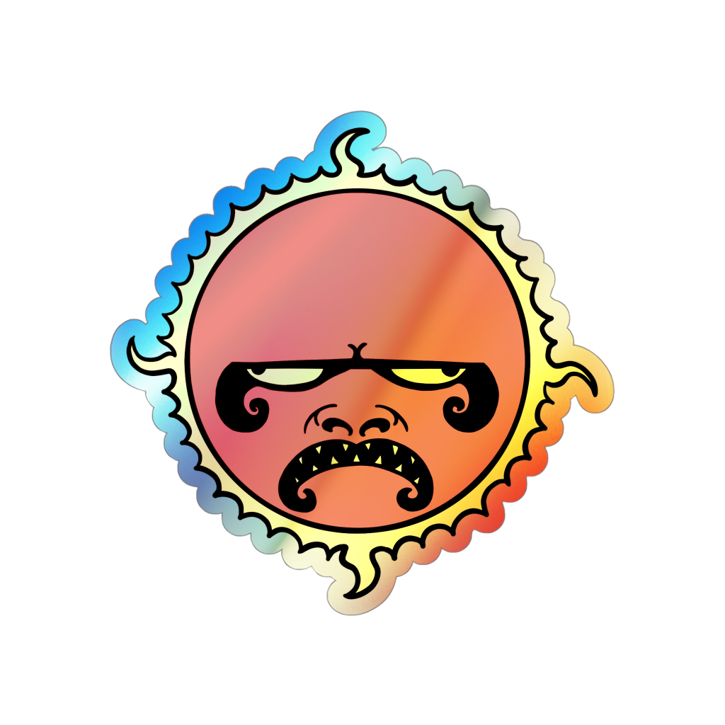 Medieval Sun Sticker